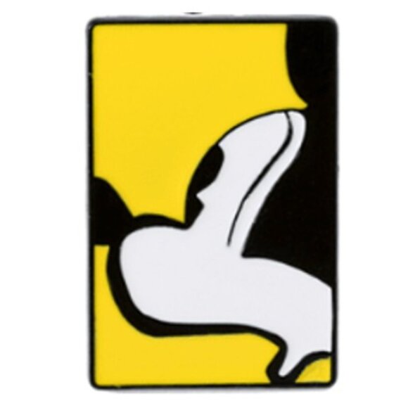 DISNEY Mickey Mouse Yellow (Surprise Profile) Trading Pin (BRAND-NEW & SO CUTE!) - Picture 1 of 3